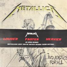 METALLICA - ...And Justice For All (Incl. 4 vinyls) 4LP BOX SET