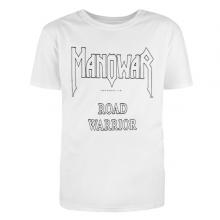 MANOWAR - Road Warrior (White) T-SHIRT