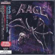 RAGE - Strings To A Web (Japan Edition, Incl. OBI, MIZP-60018 & Sticker) CD/DVD