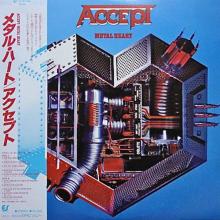 ACCEPT - Metal Heart (Japan Edition, Incl. OBI, 28-3P-596) LP