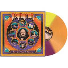 PENTAGRAM - Review Your Choices (Ltd 100 / 3-Colour Segmented Yellow-Orange-Purple, Alternative Cover) LP