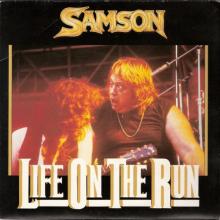 SAMSON - LIFE ON THE RUN (GATEFOLD) 7