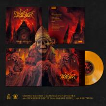 DESASTER - Churches Without Saints (Ltd 250 / Hand-Numbered, Orange, Pop-Up, Gatefold) LP
