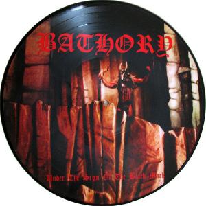 BATHORY - Under The Sign Of The Black Mark (Picture Disc, Mispress) LP