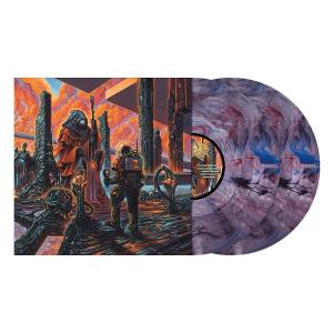 CRYPTIC SHIFT - Overspace & Supertime (Ltd 250 / "Ancient Storm Swirl" Violet Blue Black Red Smoke, Gatefold) 2LP