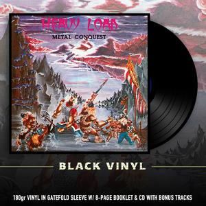 HEAVY LOAD - Metal Conquest (180gr, Incl. 8p Booklet & Bonus CD, Gatefold) LP