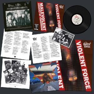 VIOLENT FORCE - Malevolent Assault of Tomorrow (Ltd 400 / Black, Incl. Poster) LP