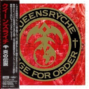 QUEENSRYCHE - Rage For Order (Japan Edition Incl. 4 Bonus Tracks & OBI, TOCP-67168) CD