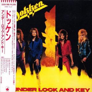 DOKKEN - Under Lock And Key (First Japan Edition Incl. OBI, 32XD-386) CD DOKKEN - Under Lock And Key (First Japan Edition Incl. OBI, 32XD-386) CD