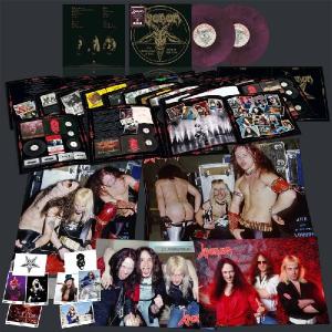 VENOM - The Seven Gates of Hell - Singles 1981-1985 (Ltd 500 / purple/black galaxy effect, Incl. A1 & A2 Posters & A5 Card Sets) 2LP