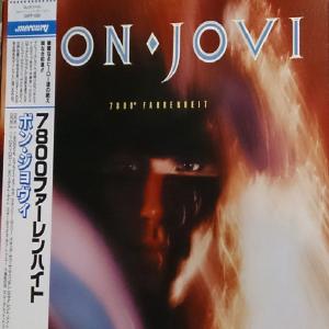 BON JOVI - 7800 Fahrenheit (Japan Edition, Incl. OBI 28PP-1001) LP