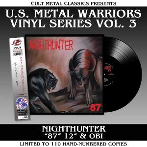 NIGHTHUNTER - 87 - U.S. Metal Warriors Vol. 3 (Ltd 110 / Hand-Numbered, OBI) LP