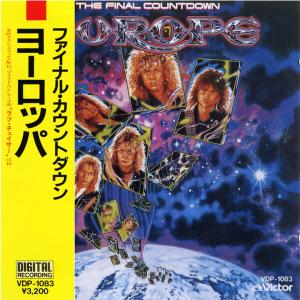 EUROPE - The Final Countdown (First Japan Edition Incl. OBI, VDP-1083) CD