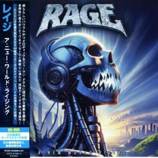 RAGE - A New World Rising (Japan Edition Incl. Bonus Track & OBI GQCS-91662-3) CD/DVD