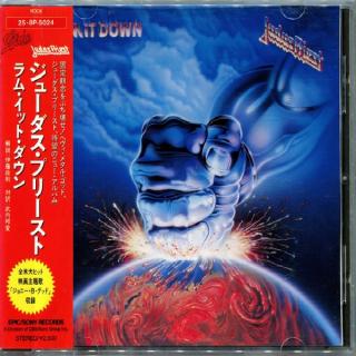 JUDAS PRIEST - Ram It Down (Japan Edition Incl. OBI 25・8P-5024) CD JUDAS PRIEST - Ram It Down (Japan Edition Incl. OBI 25・8P-5024) CD