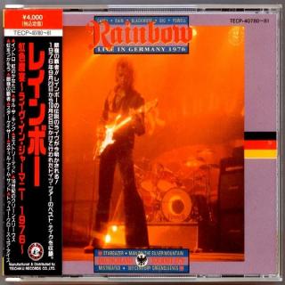 RAINBOW - Live In Germany 1976 (Japan Edition Fat Case, Incl. OBI, TECP-40780-81) 2CD RAINBOW - Live In Germany 1976 (Japan Edition Fat Case, Incl. OBI, TECP-40780-81) 2CD
