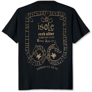 DOOM OVER ATHENS - Savvato 11-12-2010 (Light Brown Logo) T-SHIRT