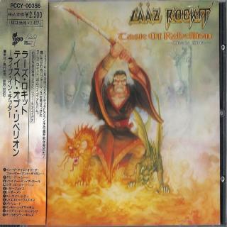 LAAZ ROCKIT - Taste Of Rebellion - Live In Citta (Japan Edition, Incl Backstage Pass & OBI PCCY-00356) CD